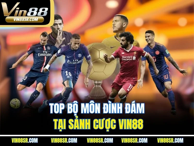 Top bộ môn đình đám tại sảnh cược VIN88